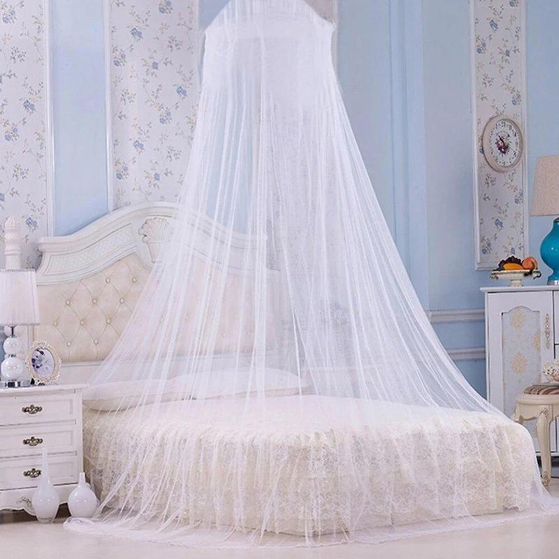 white canopy bed